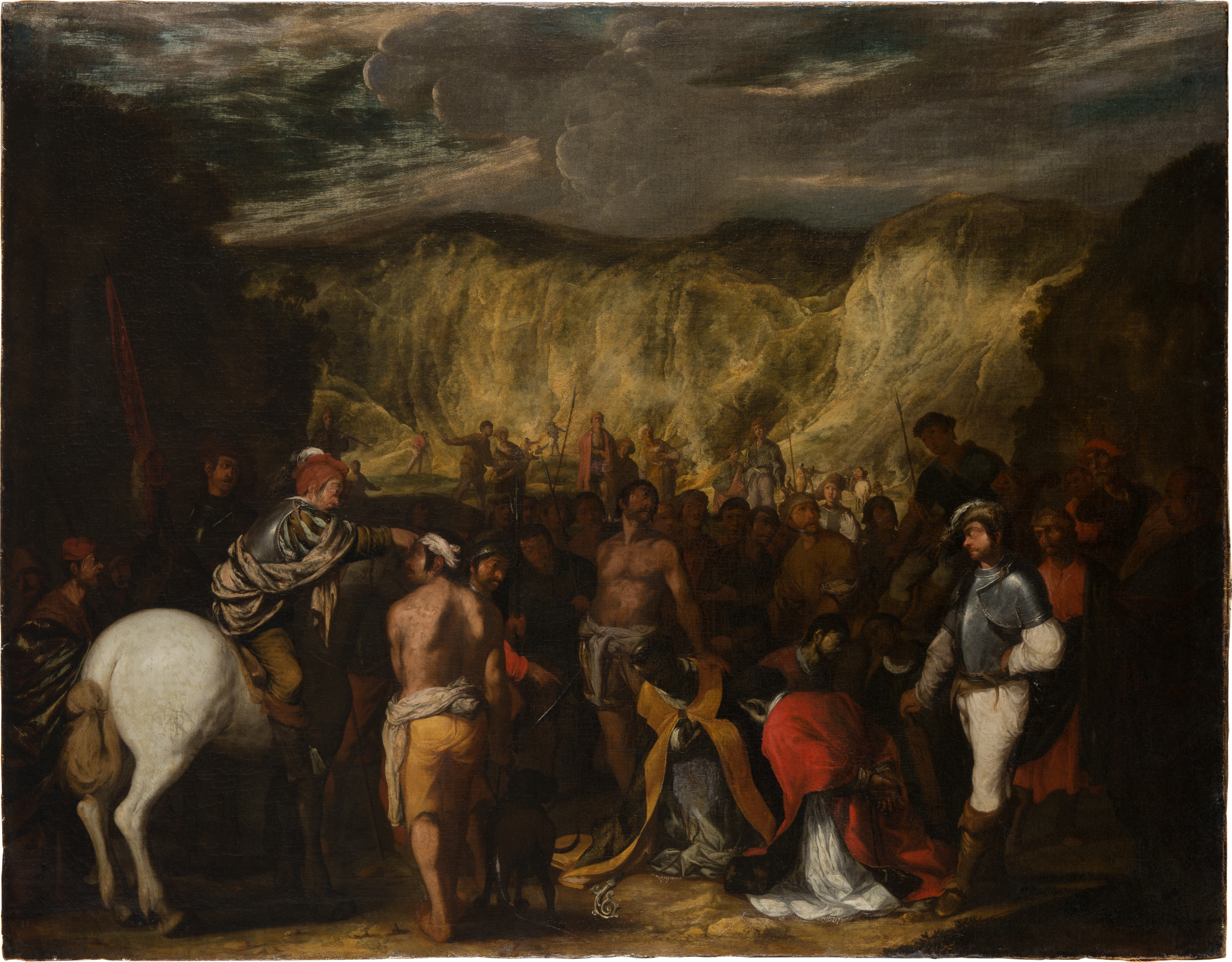 Le martyre de saint Janvier et de ses compagnons - Salvator Rosa