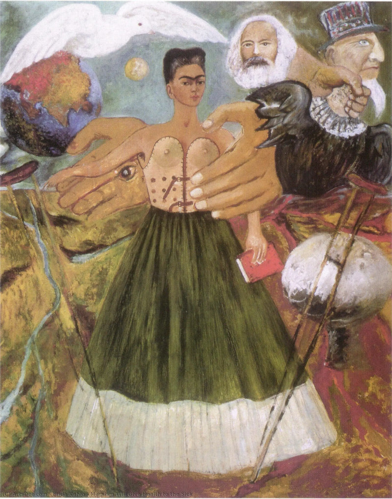 Marxismus přinese zdraví nemocným - Frida Kahlo