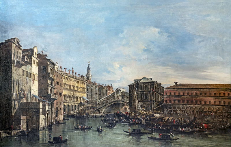 Rialto most - Francesco Guardi