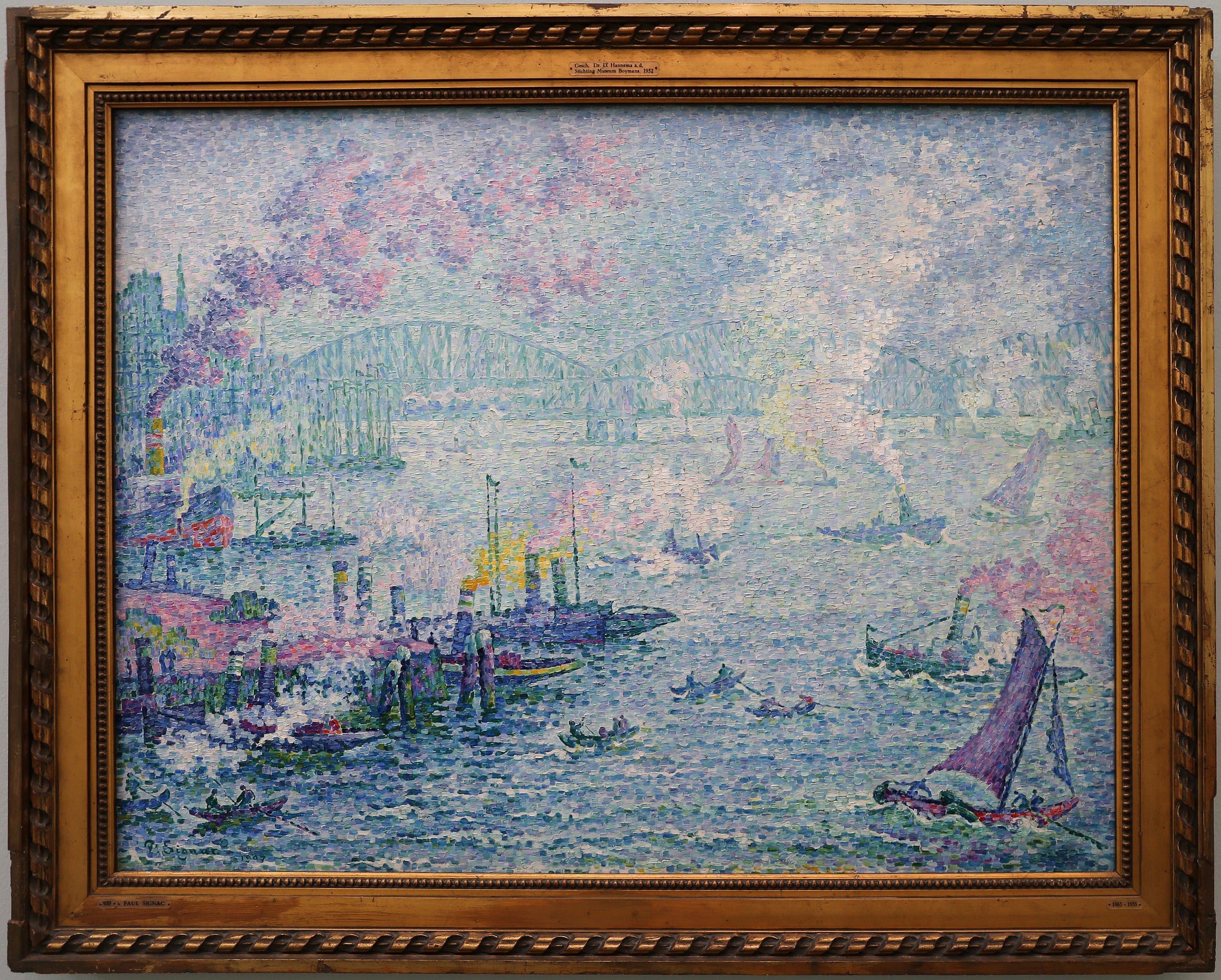 Přístav Rotterdam - Paul Signac