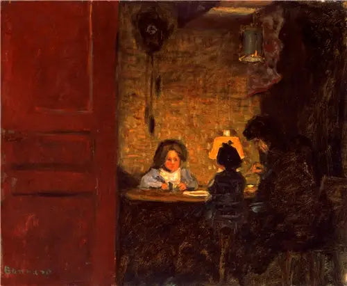 Večeře - Pierre Bonnard