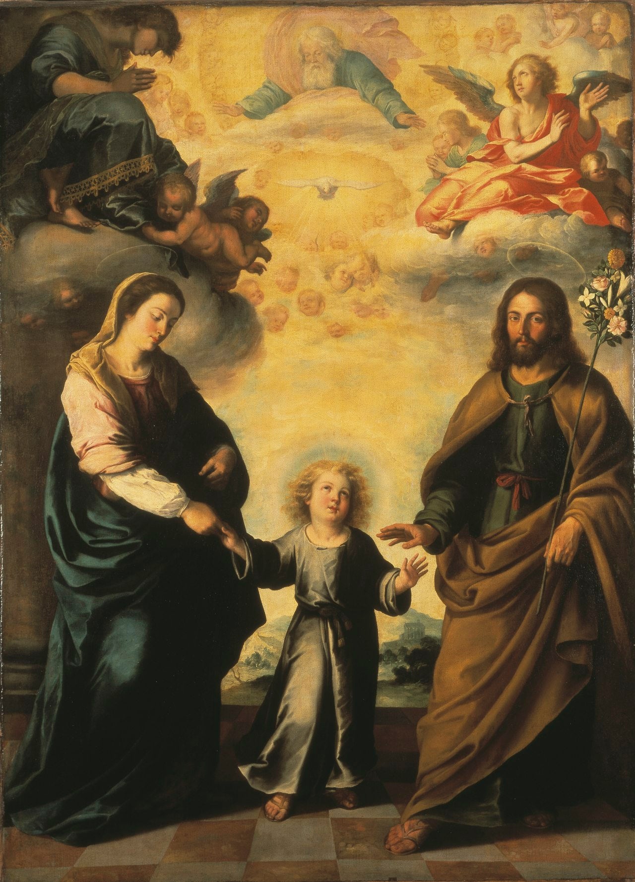 Le retour de la Sainte Famille d'Égypte - Bartolomé Esteban Murillo