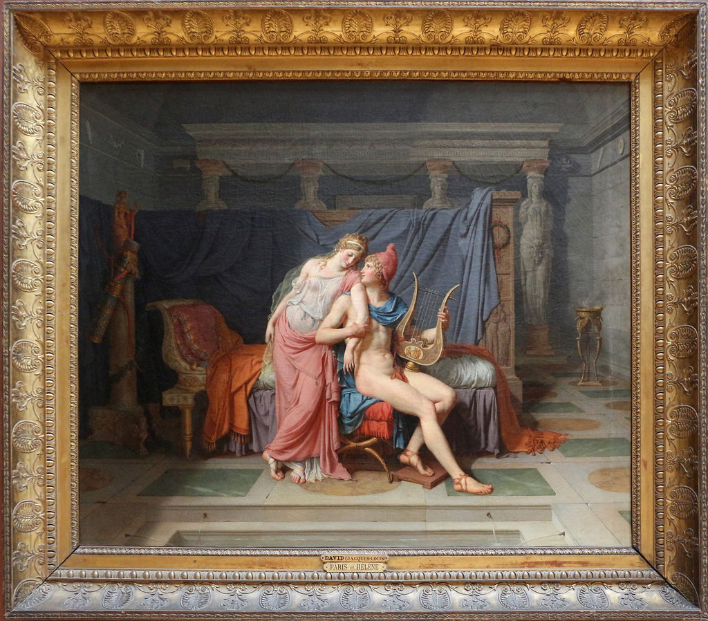 Lásky Paříže a Hélène - Jacques-Louis David