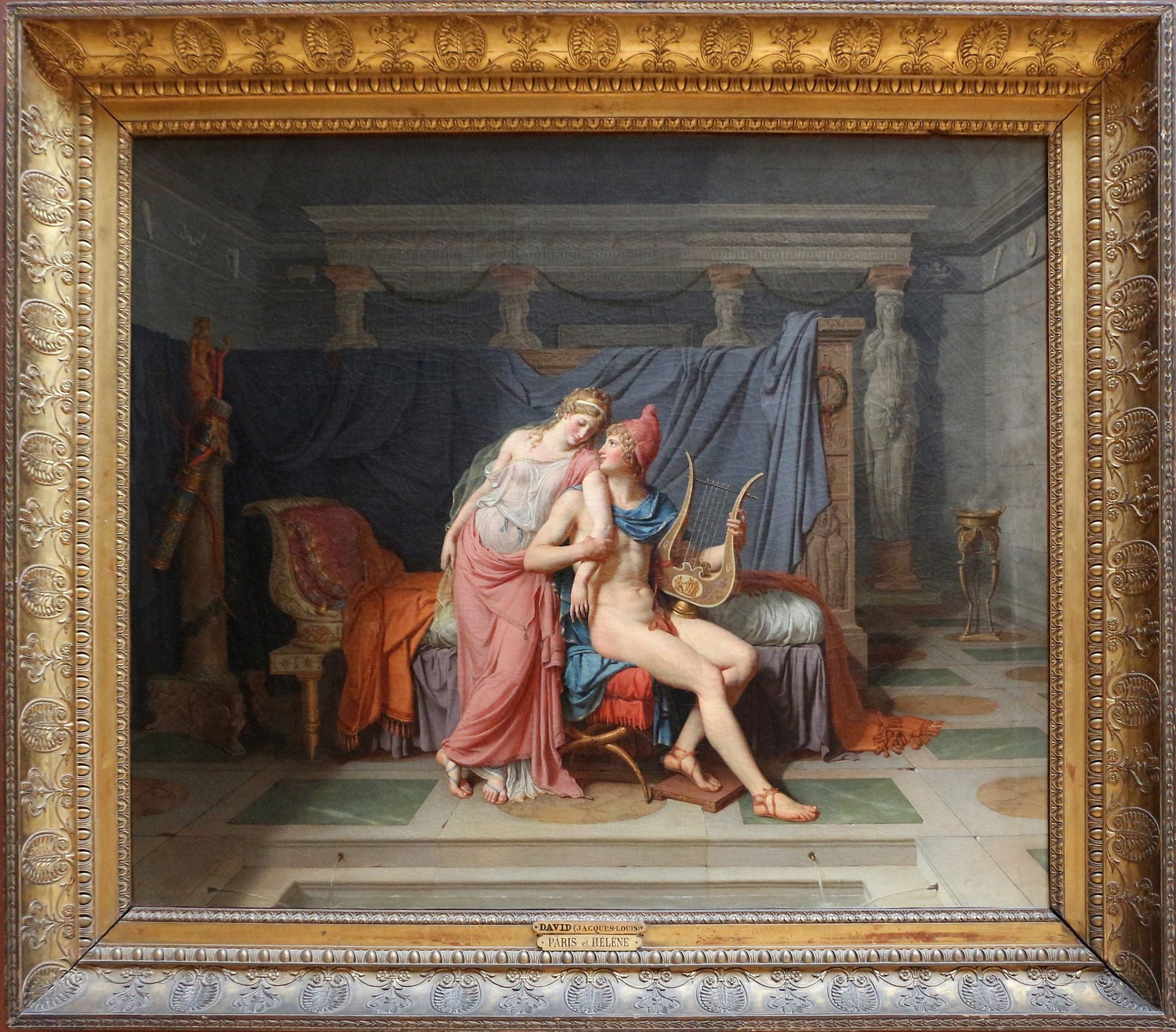 Lásky Paříže a Hélène - Jacques-Louis David