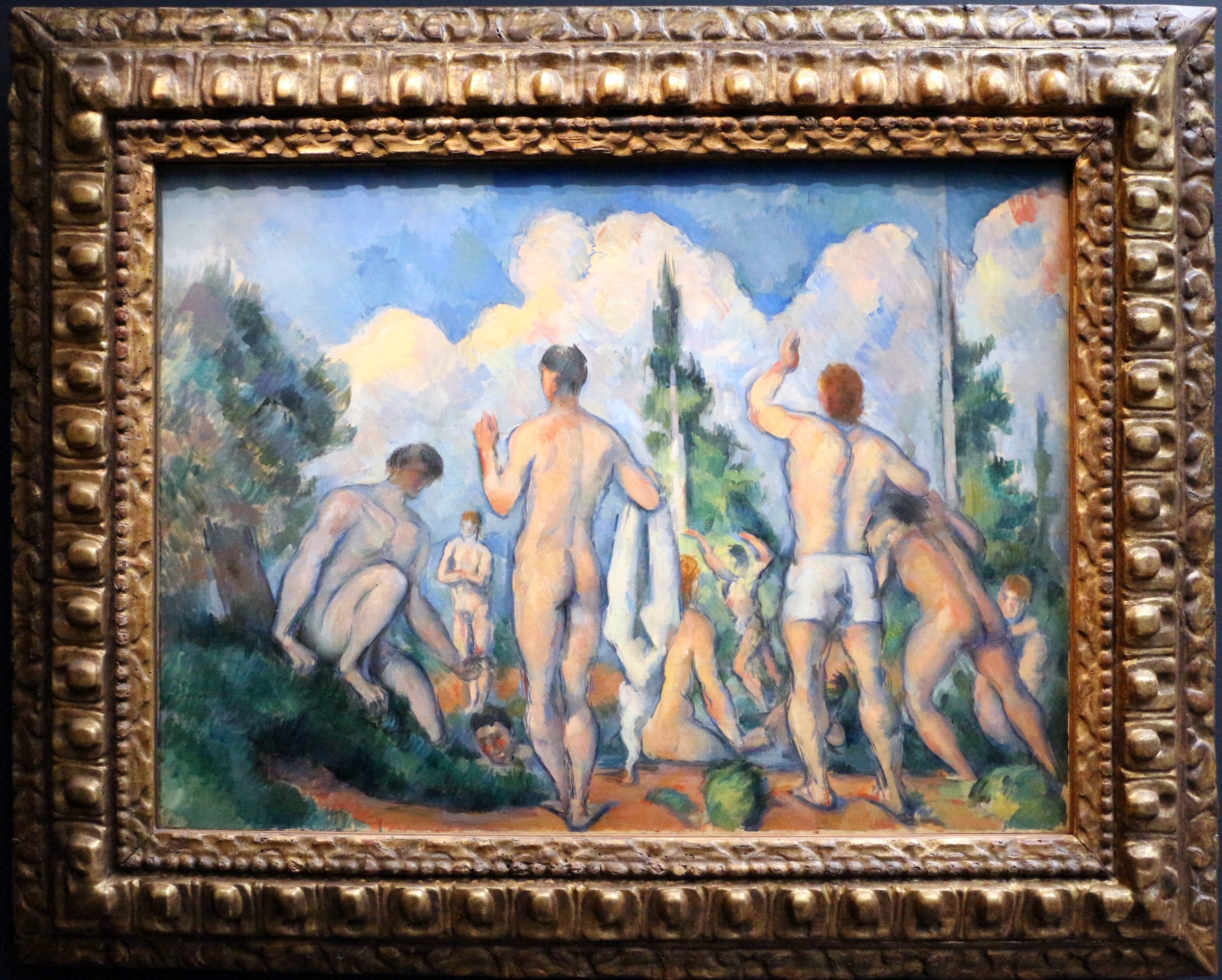 Koupající se - Paul Cézanne