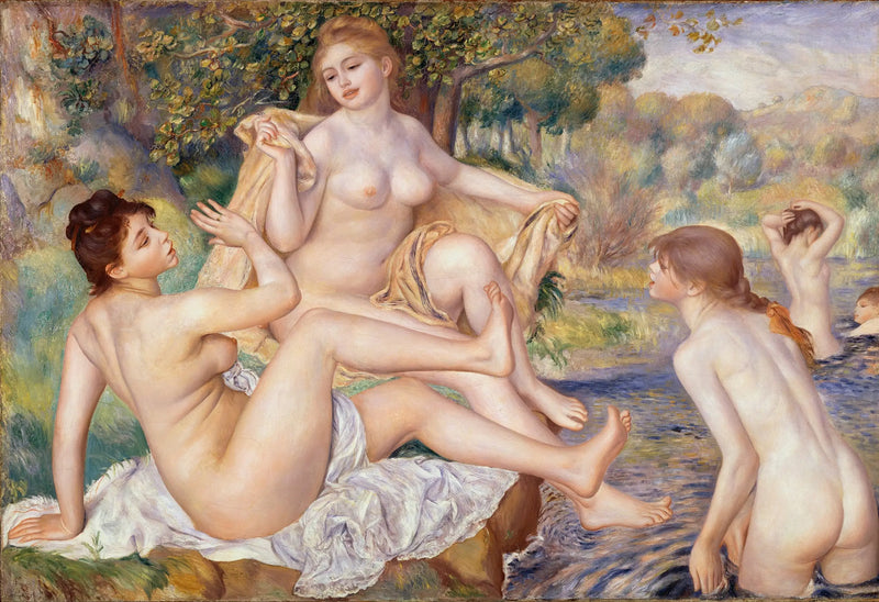 Velké koupající se ženy - Pierre-Auguste Renoir