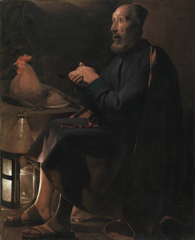 Slzy svatého Petra - Georges de La Tour