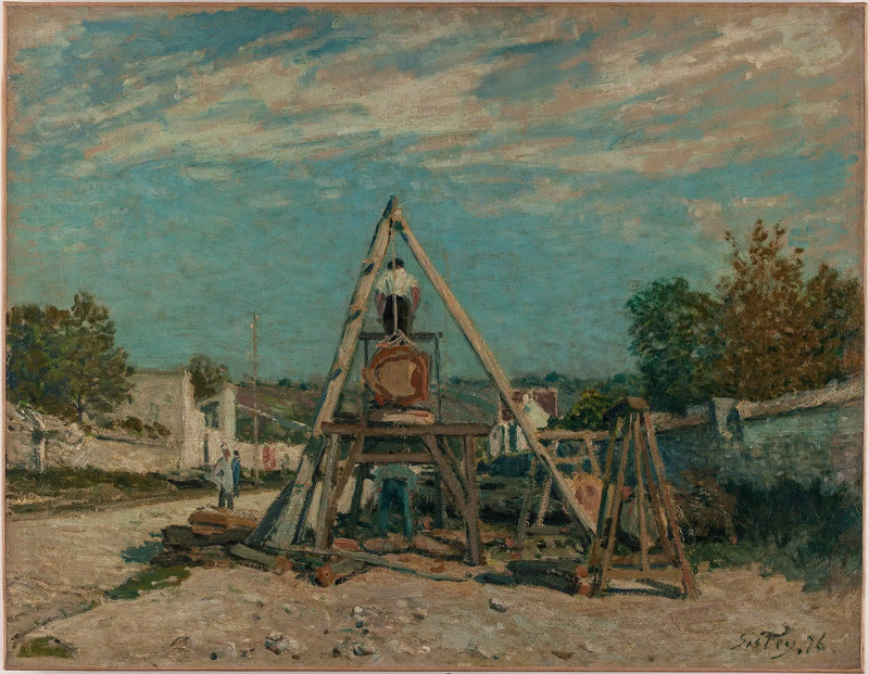 Dlouhý řez - Alfred Sisley