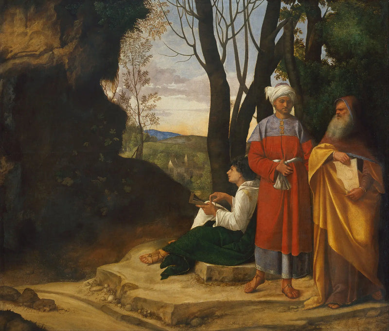Tři filozofové - Giorgione