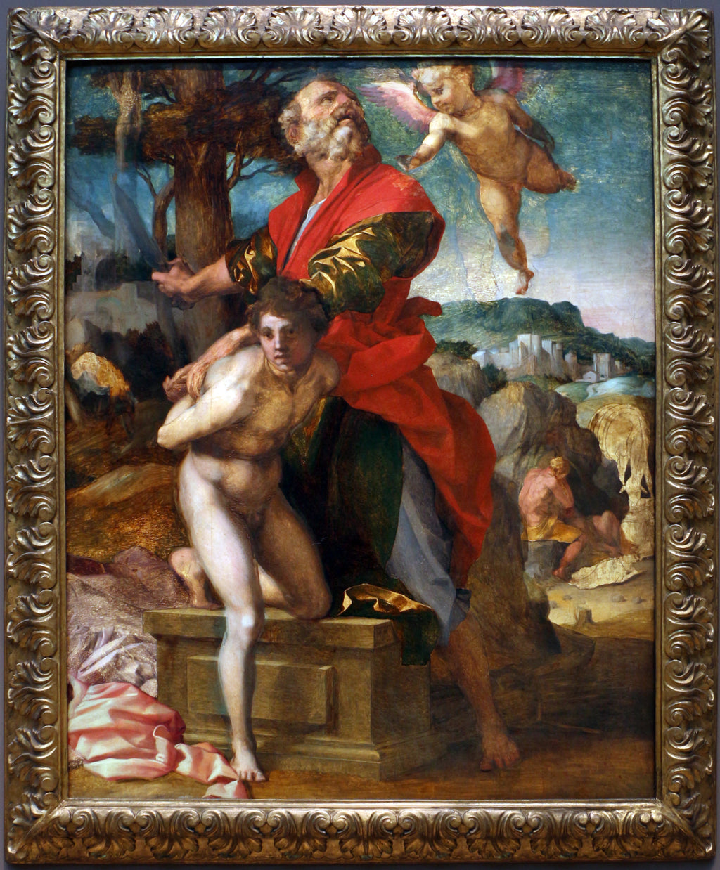 Le sacrifice d'Isaac - Andrea del Sarto
