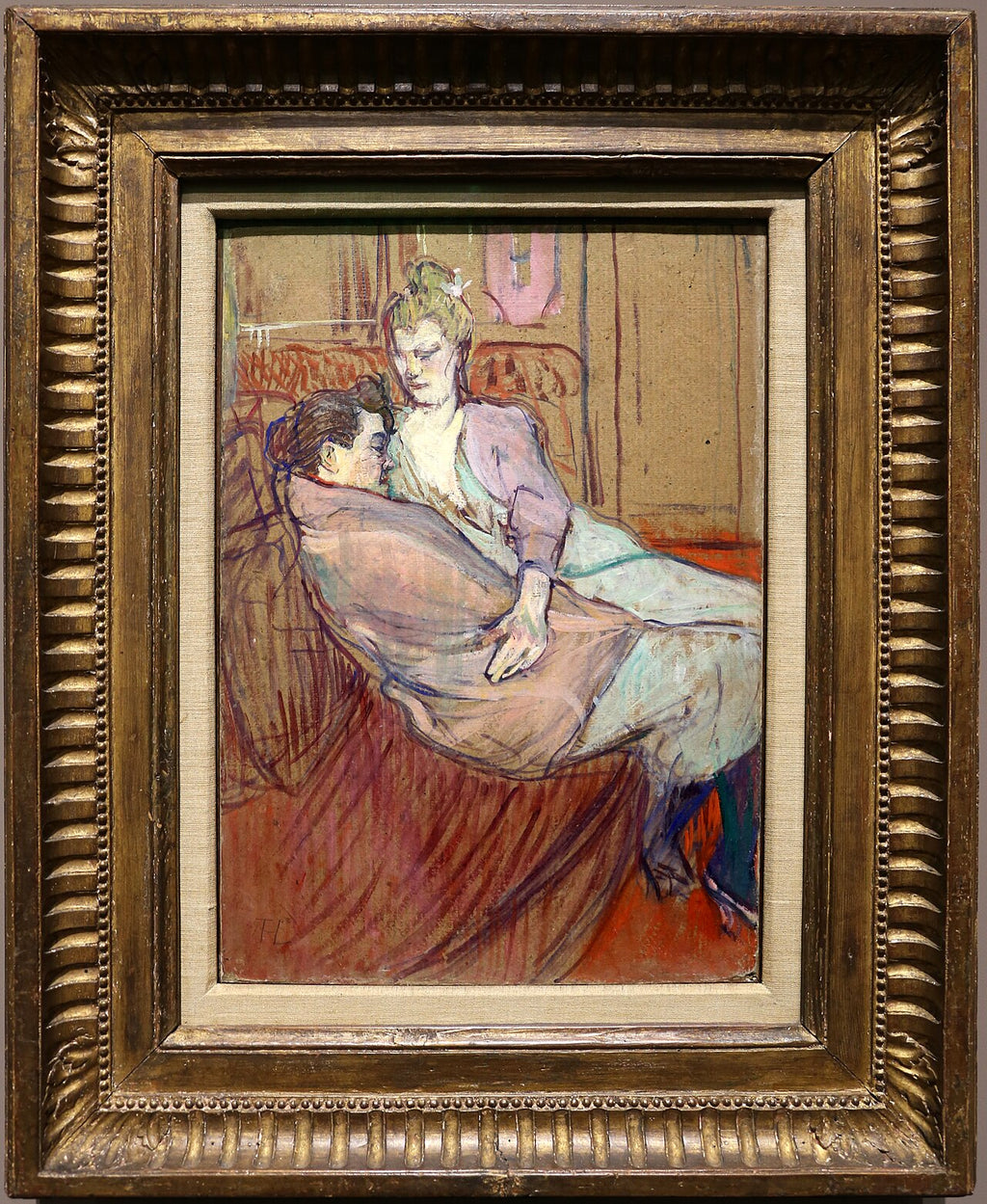 Dva přátelé - Henri de Toulouse-Lautrec