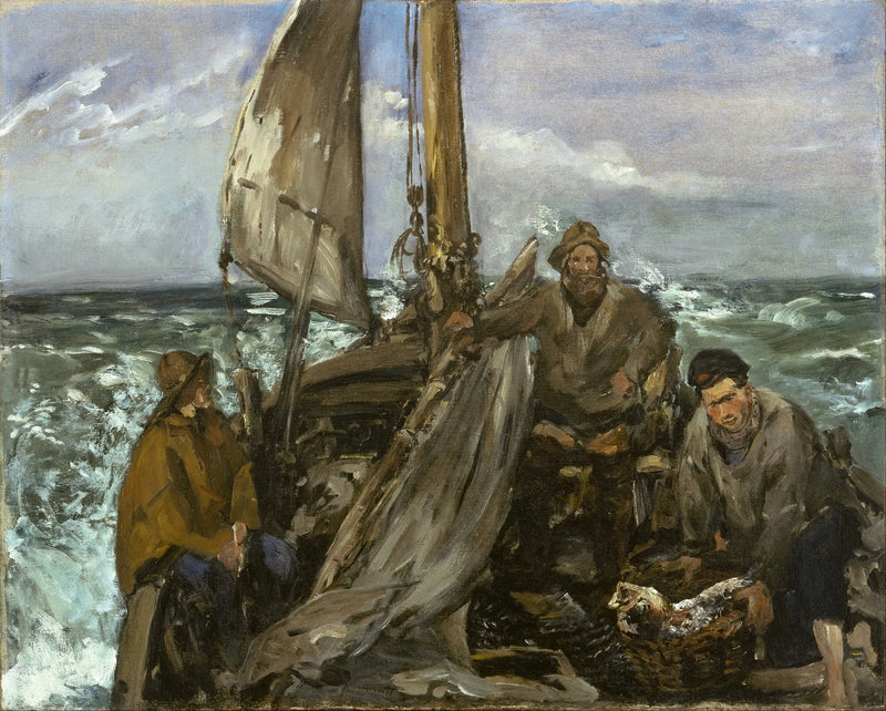 Pracovníci moře - Édouard Manet