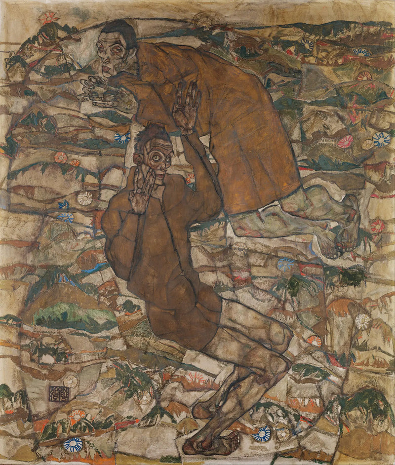 Levitation (Slepý II) - Egon Schiele