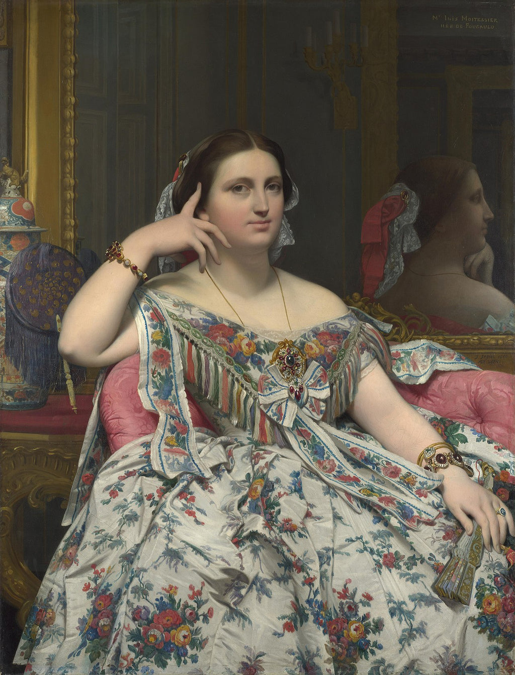 Paní Moitessierová - Jean-Auguste-Dominique Ingres