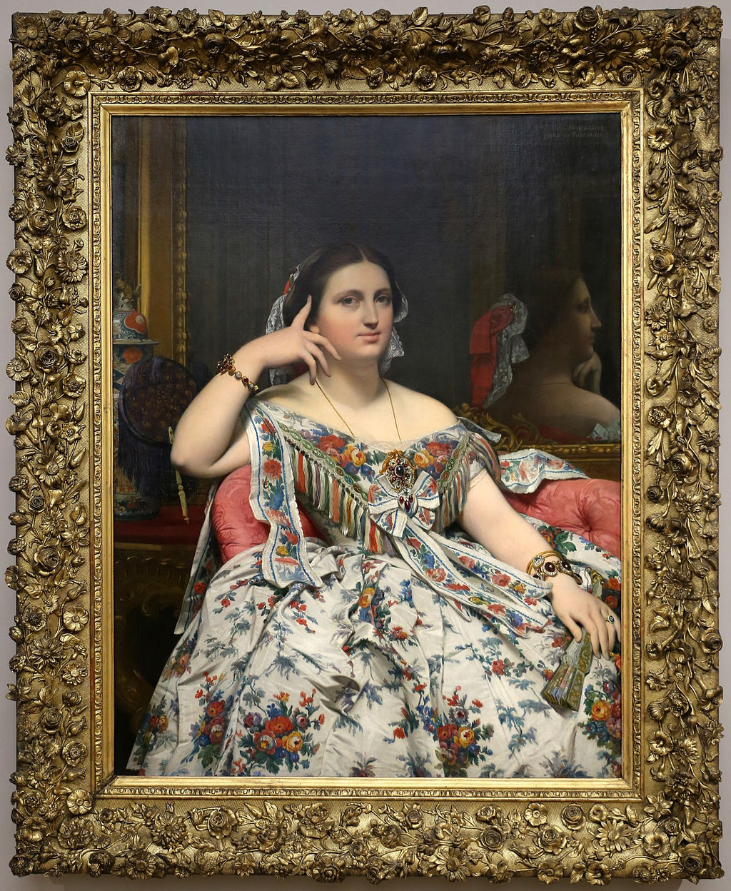 Paní Moitessierová - Jean-Auguste-Dominique Ingres