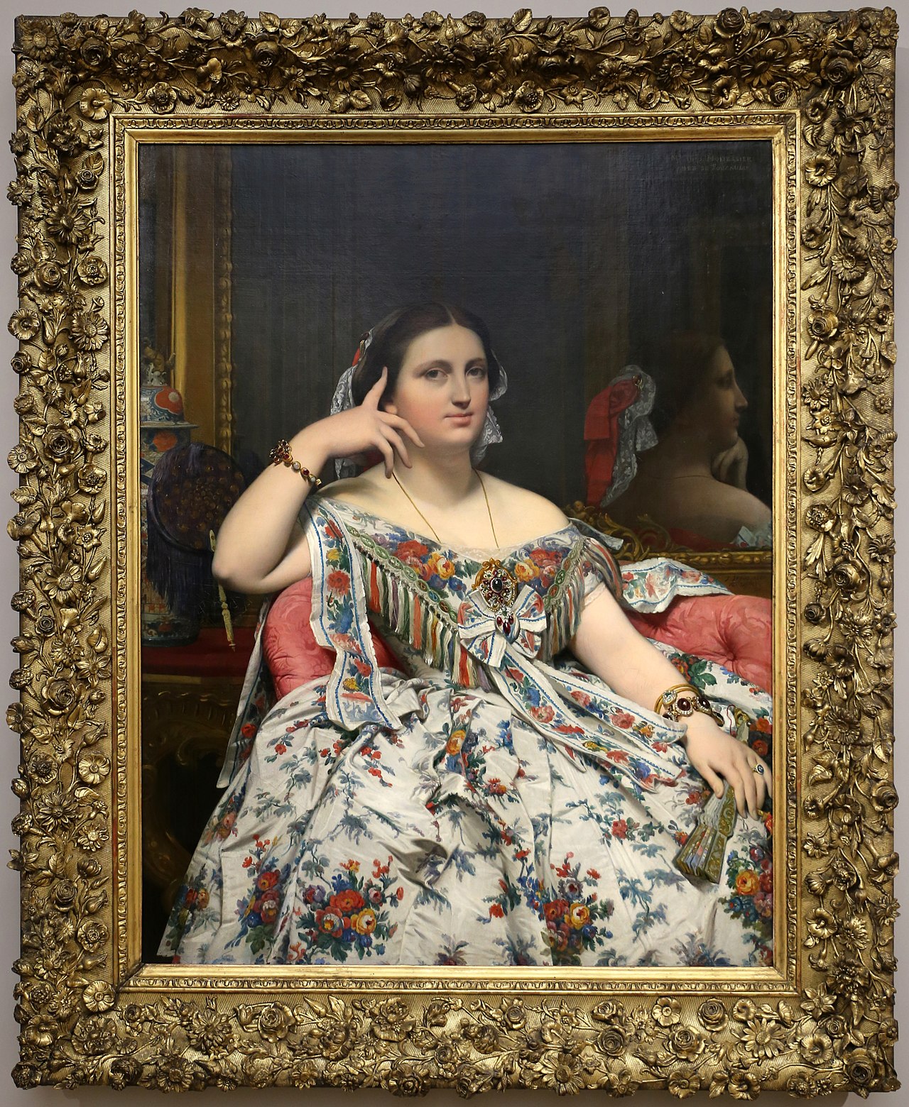 Paní Moitessierová - Jean-Auguste-Dominique Ingres