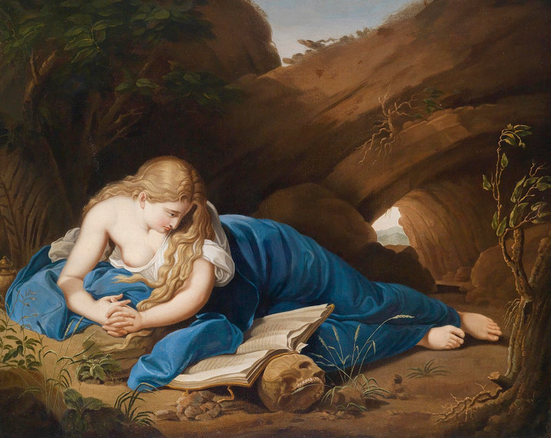 Madeleine kajícná - Pompeo Batoni