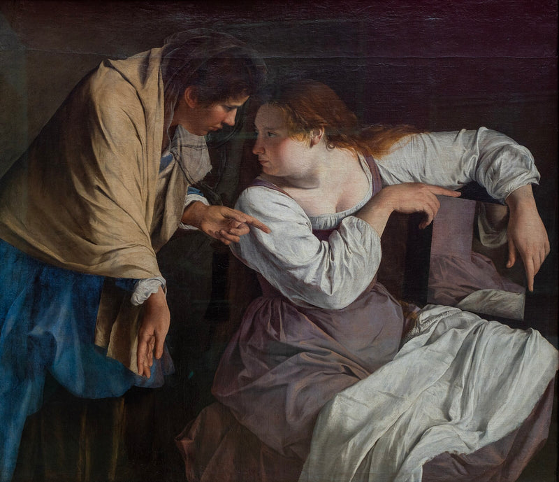 Marthe napomínající svou sestru Marie - Orazio Gentileschi