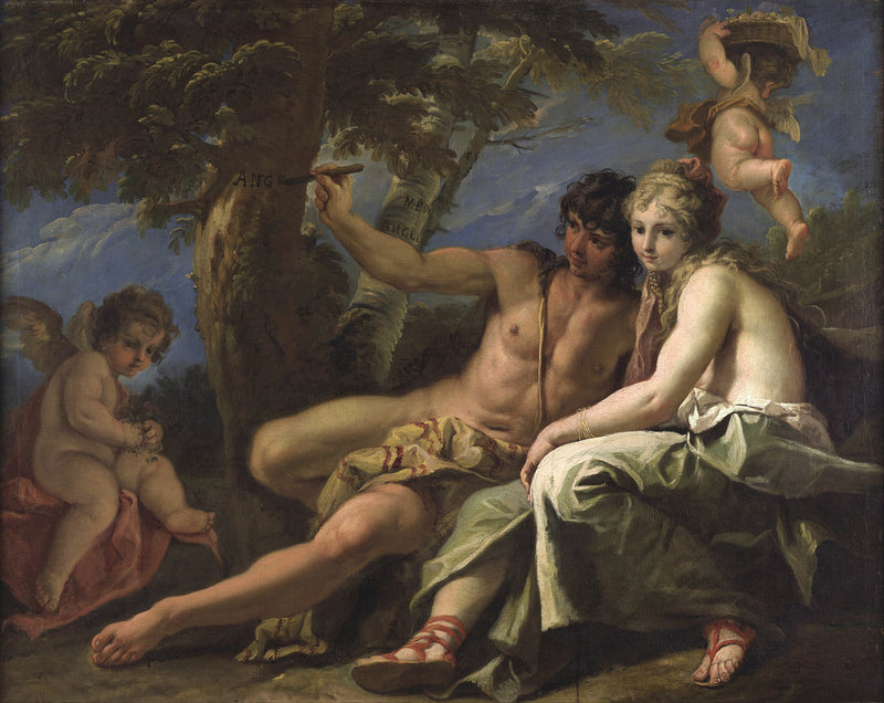 Médor a Angélique - Sebastiano Ricci