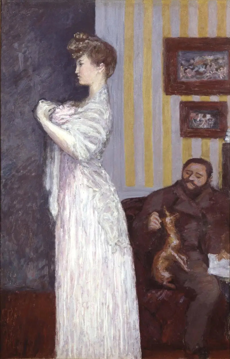 Misia Godebska a Thadée Natanson - Pierre Bonnard