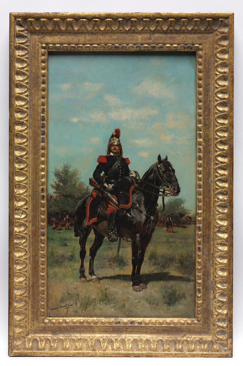 Jezdectvo dragounů - Édouard Detaille