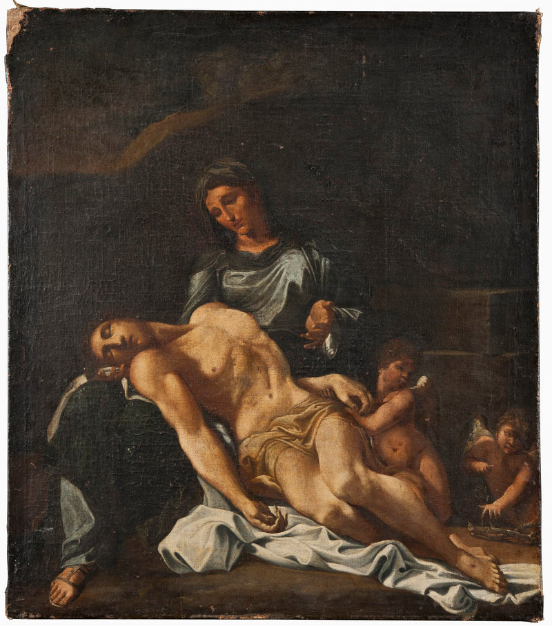 Převzato až do NM 7172. Pieta - Annibale Carracci