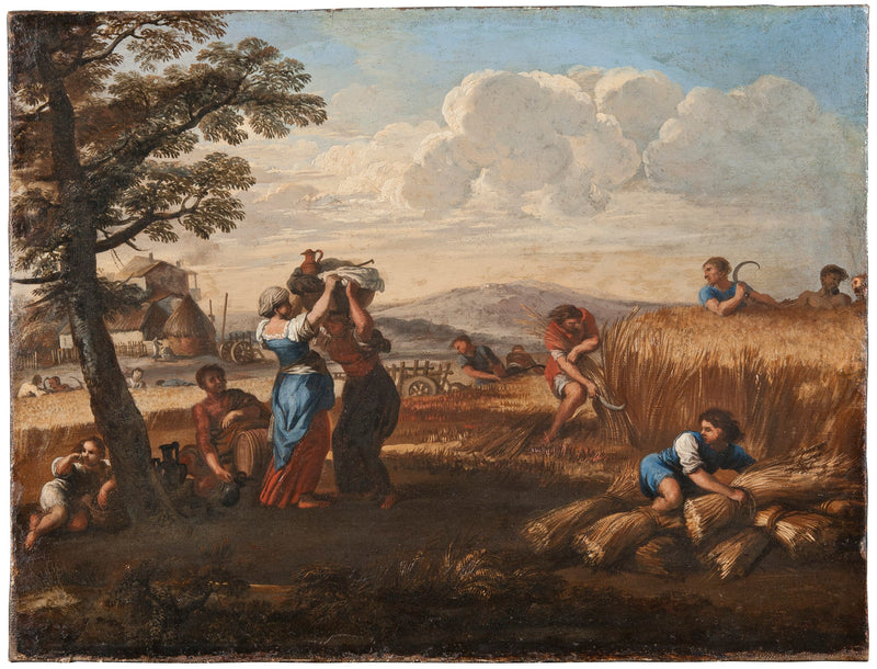 Krajina s sklizní - Pietro da Cortona