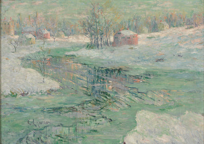 Paysage d'hiver - Ernest Lawson