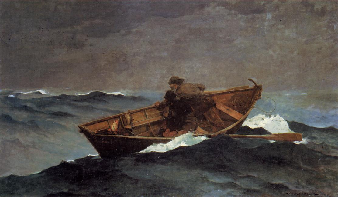 Perdu sur les Grands Bancs - Winslow Homer