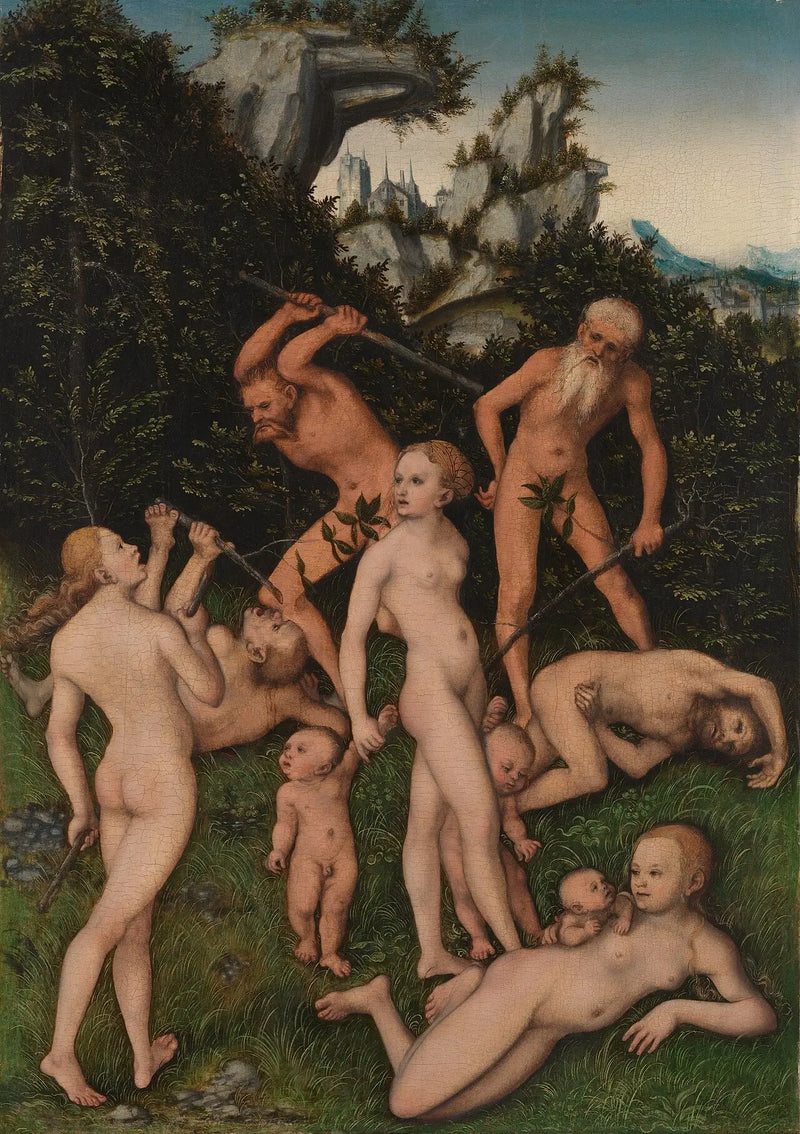 Primitivní lidé - Lucas Cranach starší