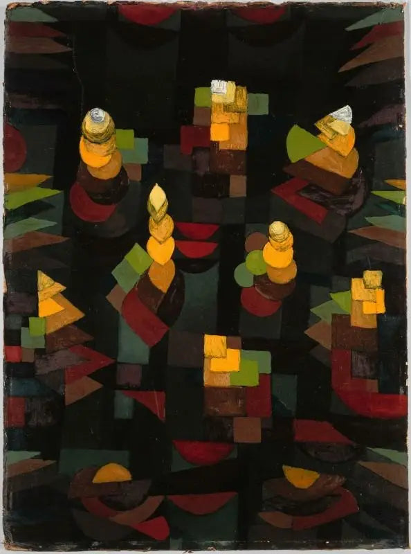 Růst rostlin (Croissance) - Paul Klee