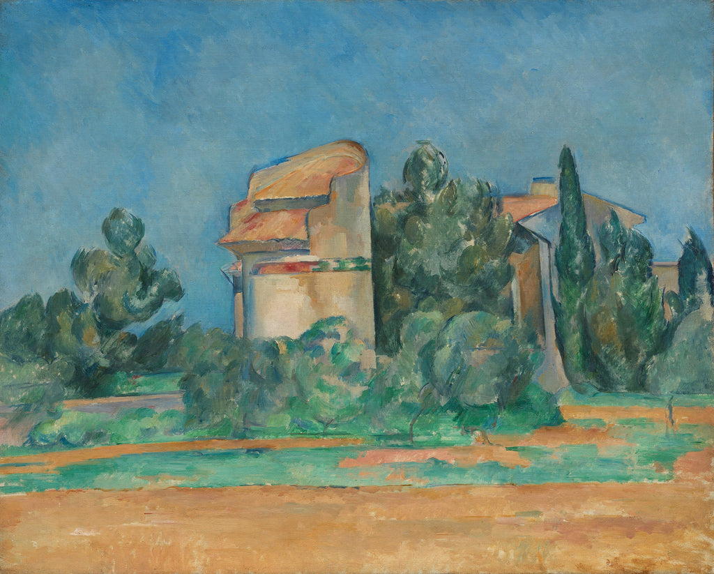 Reproduction du tableau « Pigeonnier de Bellevue - Paul Cézanne » par Alpha Reproduction en peinture à l’huile