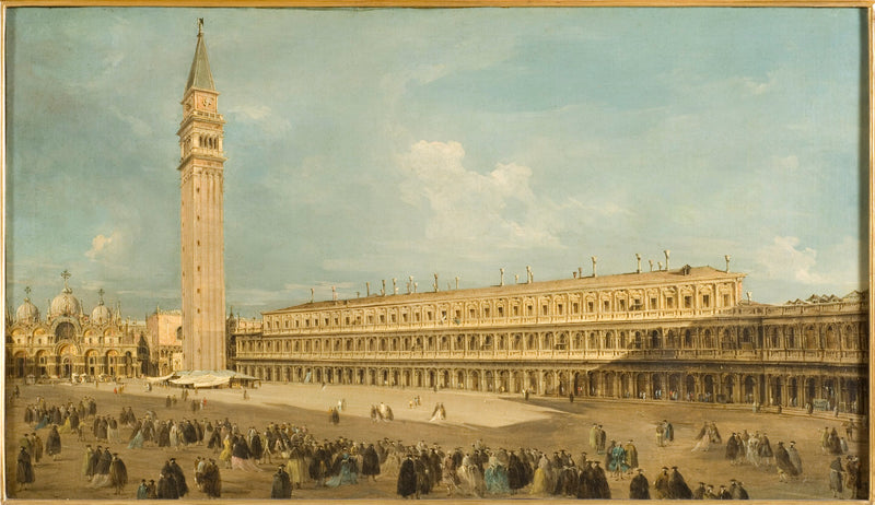 Náměstí svatého Marka v Benátkách - Francesco Guardi
