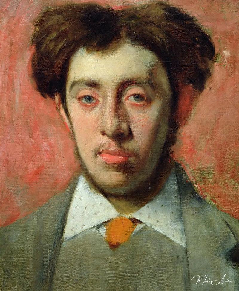 Portrét Alberta Mélidy - Edgar Degas