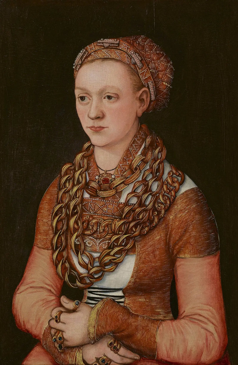 Portrét Anny Buchner, rozené Lindacker - Lucas Cranach starší