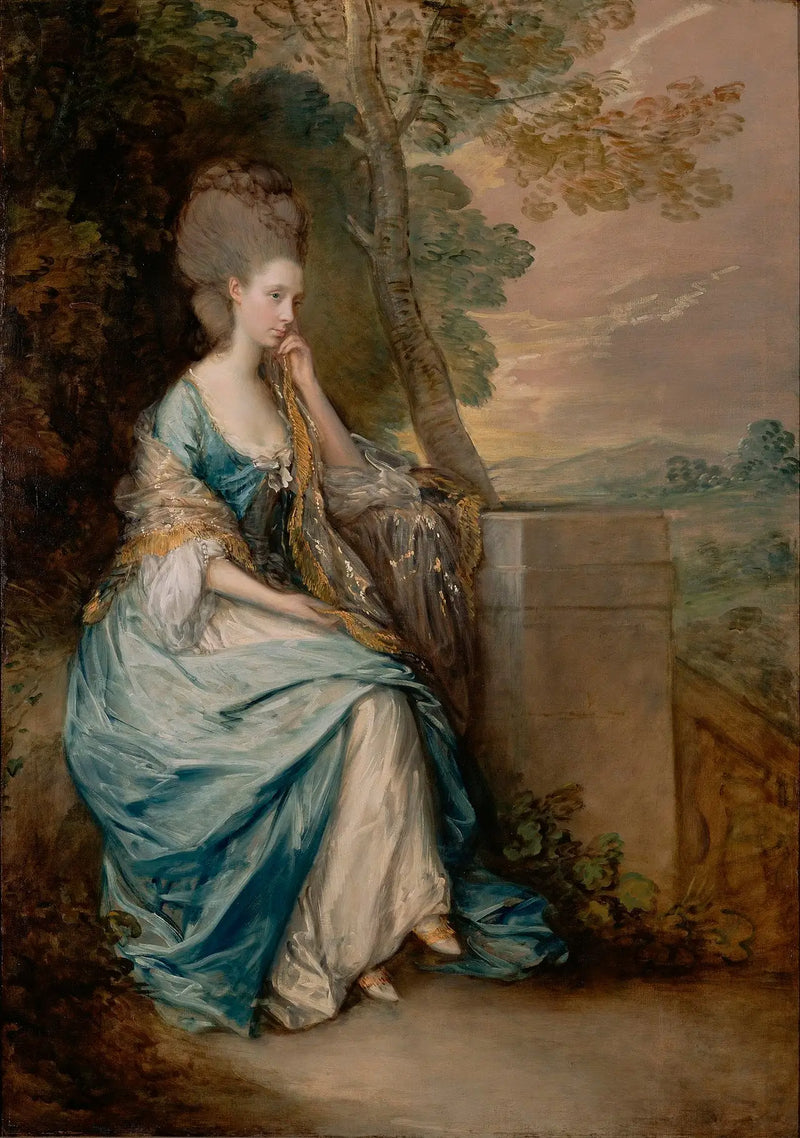 Portrét Anny, hraběnky z Chesterfieldu - Thomas Gainsborough