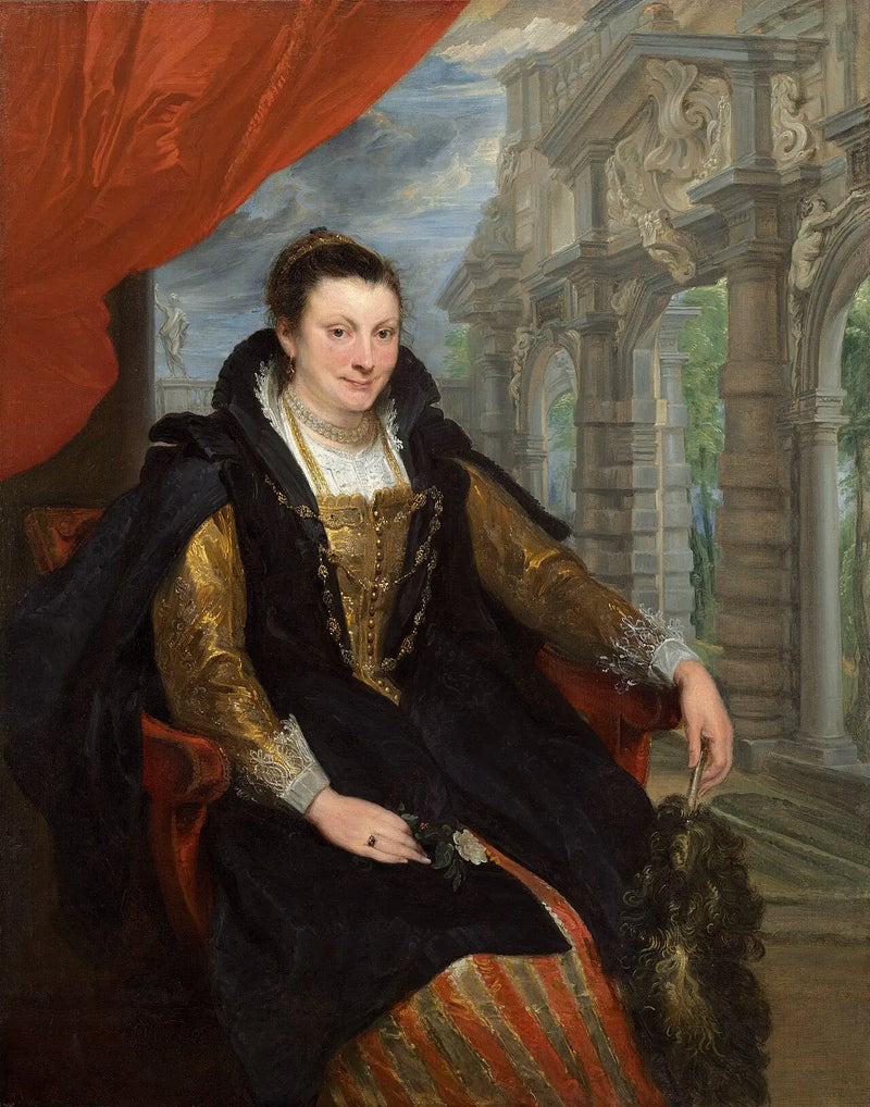 Portrét Isabely Brant - Antoine van Dyck