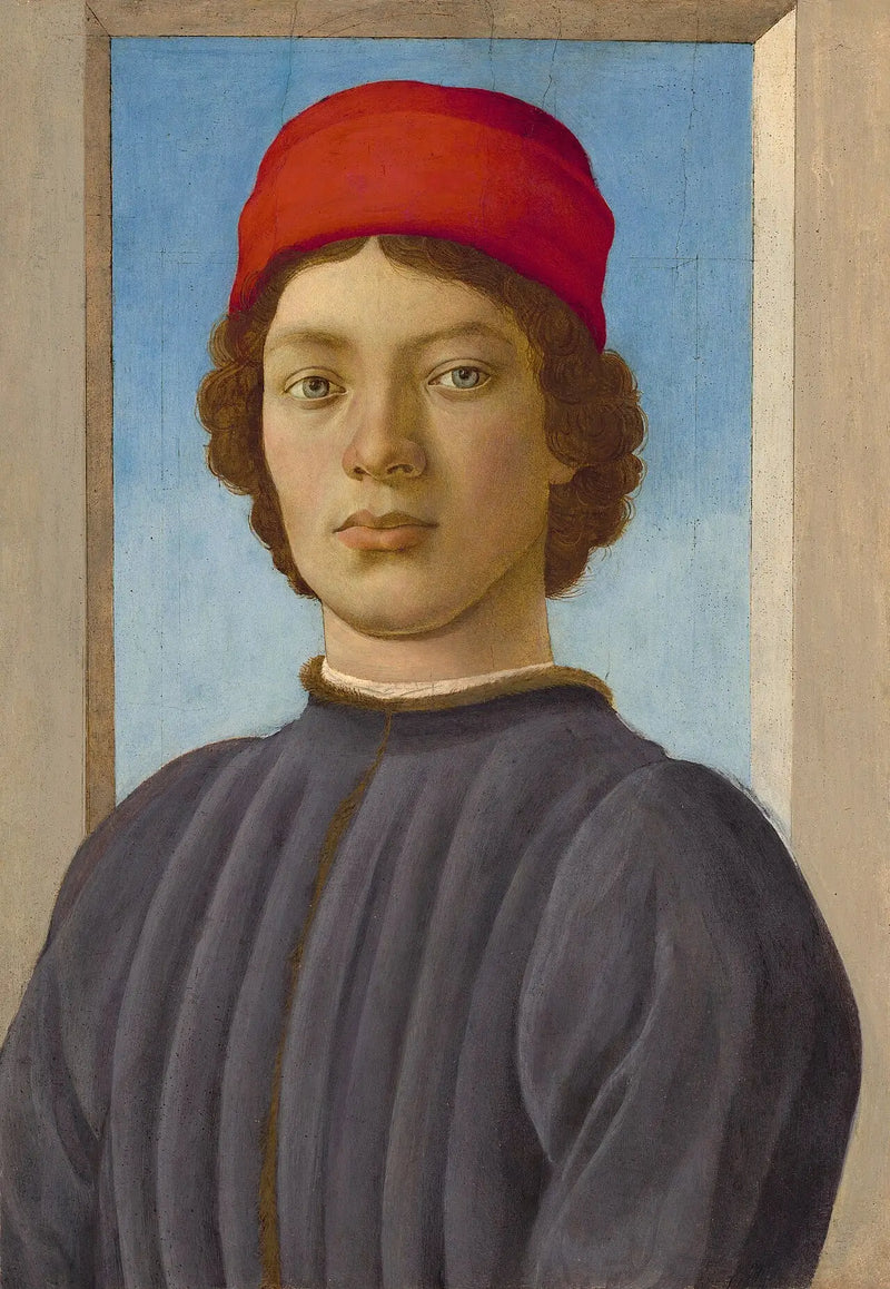 Portrét mladého muže - Filippino Lippi