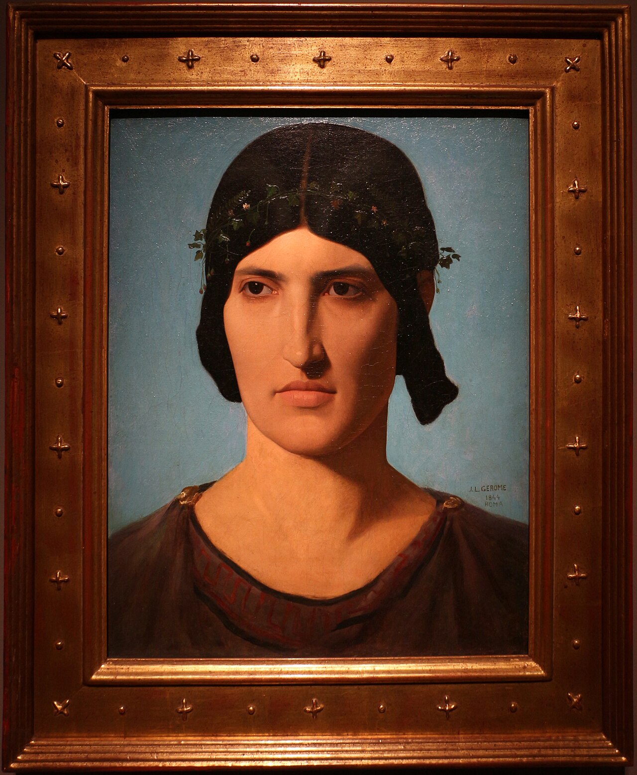 Portrét Římanky - Jean-Léon Gérôme