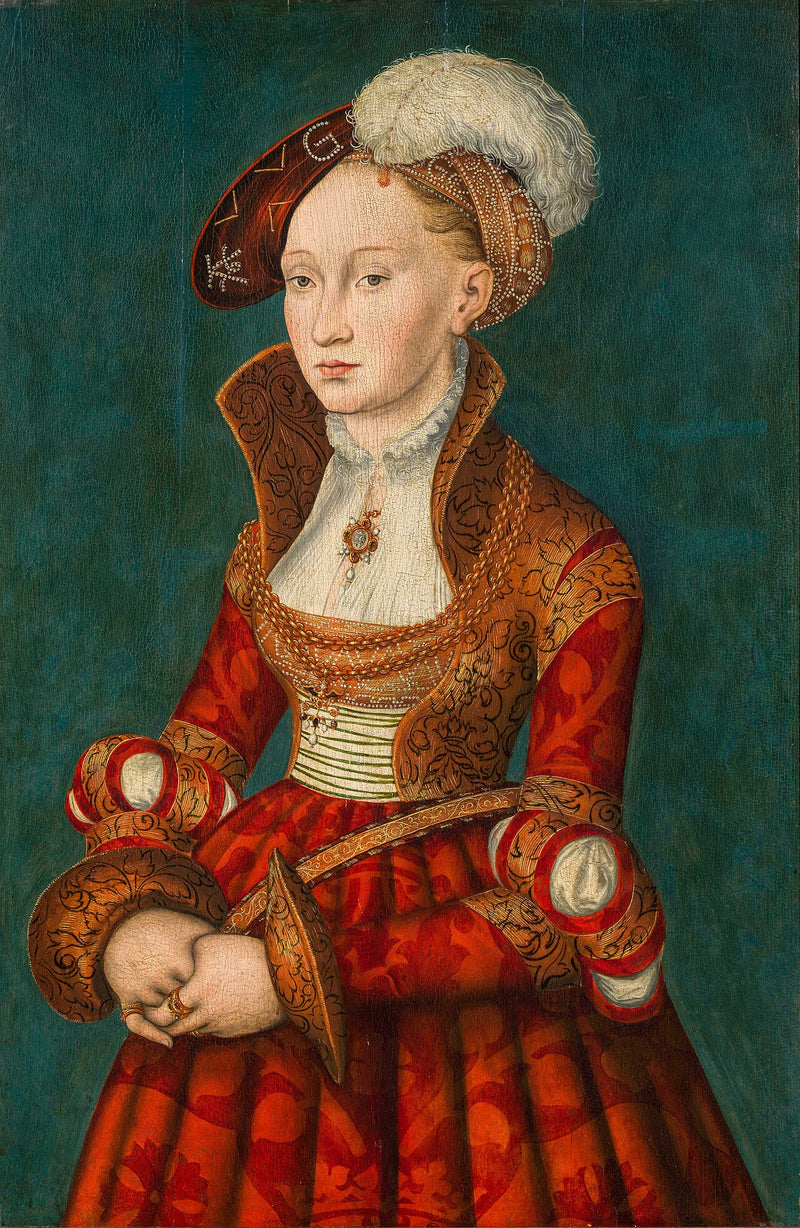 Portrét mladé ženy - Lucas Cranach starší