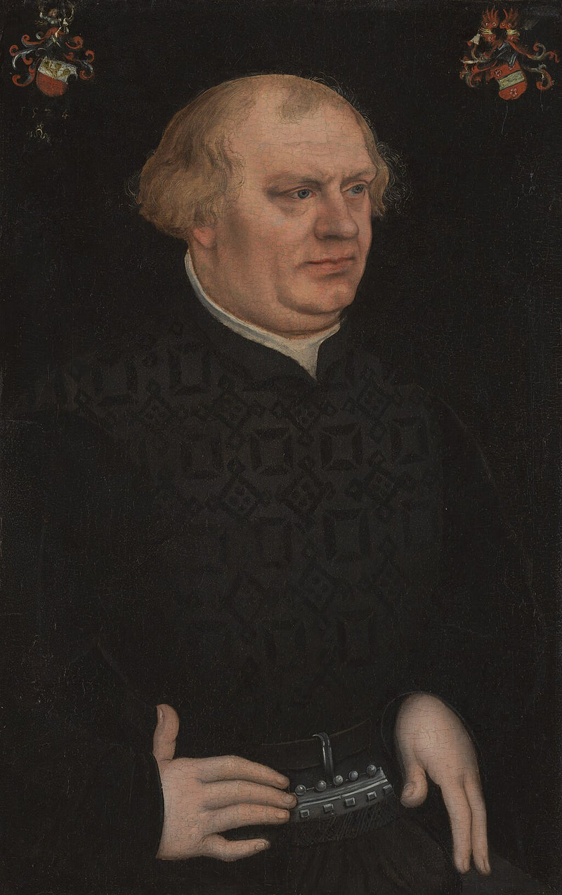 Portrét muže, pravděpodobně Johan Feige - Lucas Cranach starší