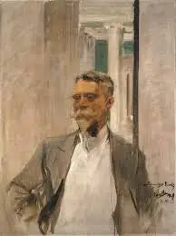 Portrét Charlese M. Kurtze, zakladatele Albright Art Gallery (1905-1909) - Joaquín Sorolla