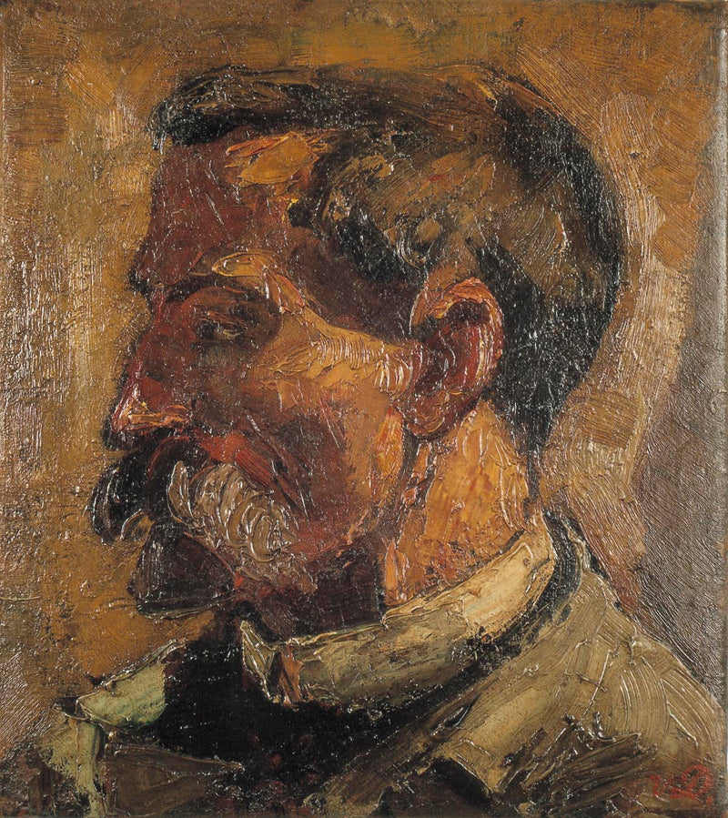 Portrait de Christian Leibbrandt - Theo van Doesburg