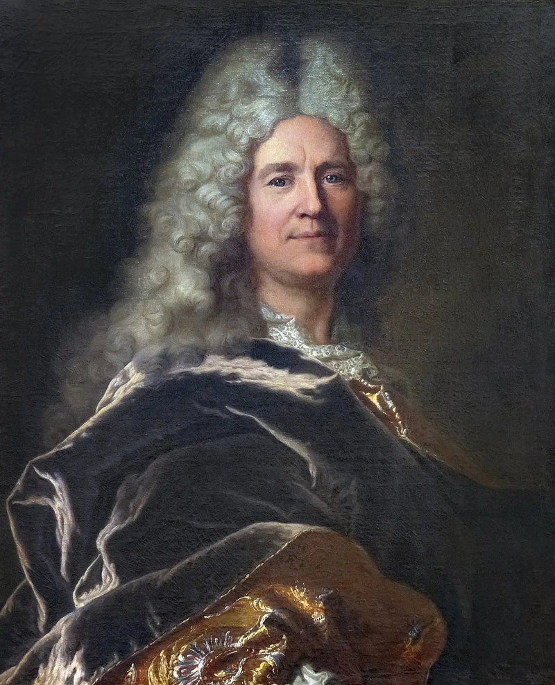 Portrét Guillaume IV Castanier - Hyacinthe Rigaud
