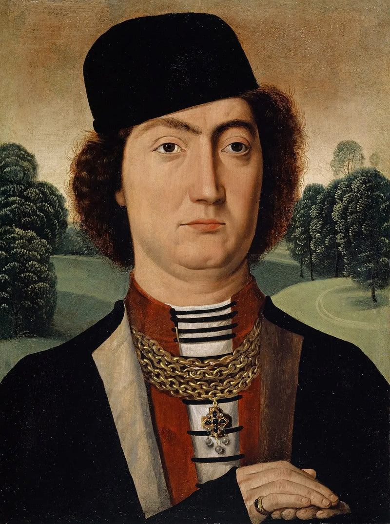 Portrét Jakuba Savoje - Hans Memling