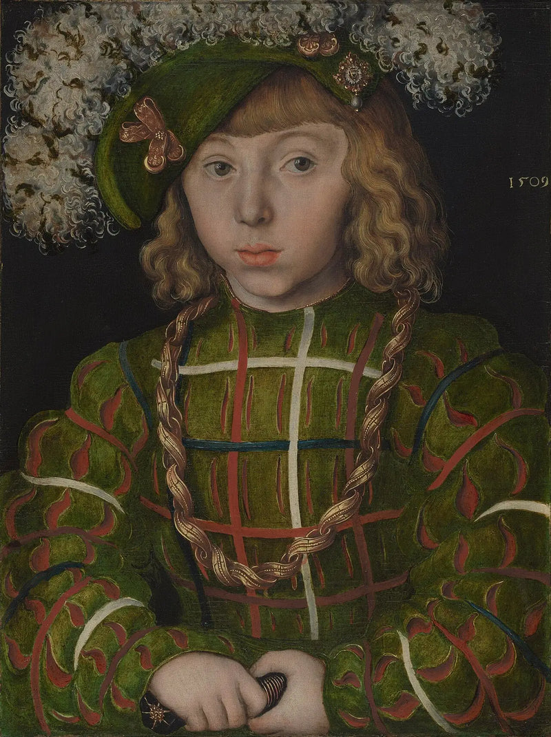 Portrét Jana Fridricha I. Saského - Lucas Cranach starší
