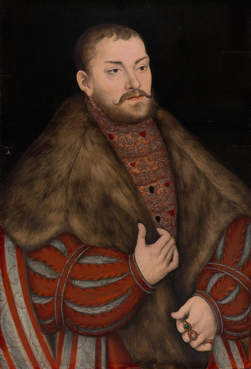 Portrét Joachima II, kurfirsta z Braniborska (1505-1571) - Lucas Cranach starší