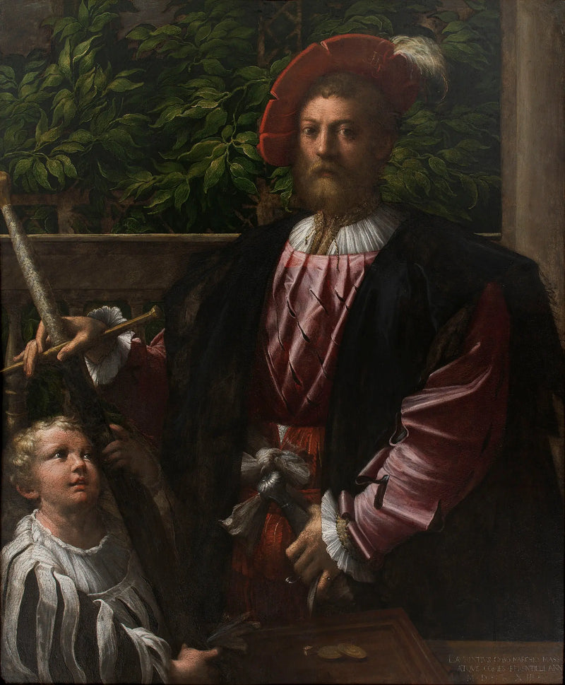 Portrét Lorenza Cyba - Parmigianino