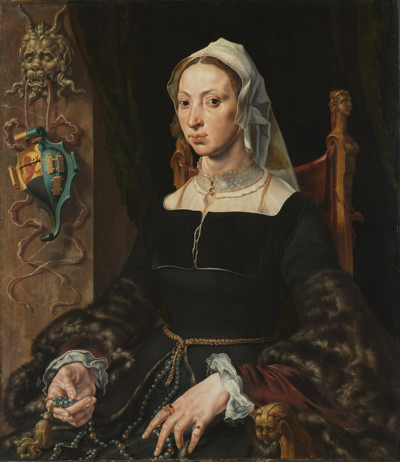 Portrait de Machtelt Suijs - Maarten van Heemskerck