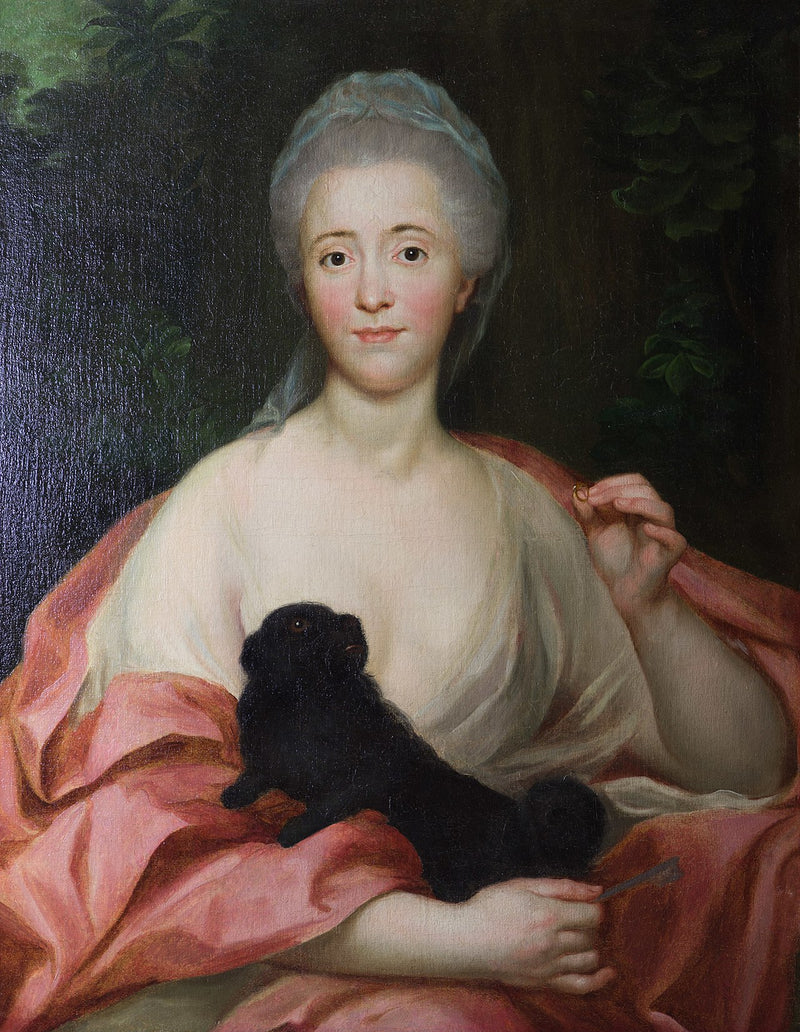 Portrét Mariana de Silva-Bazán a Sarmiento - Anton Raphael Mengs